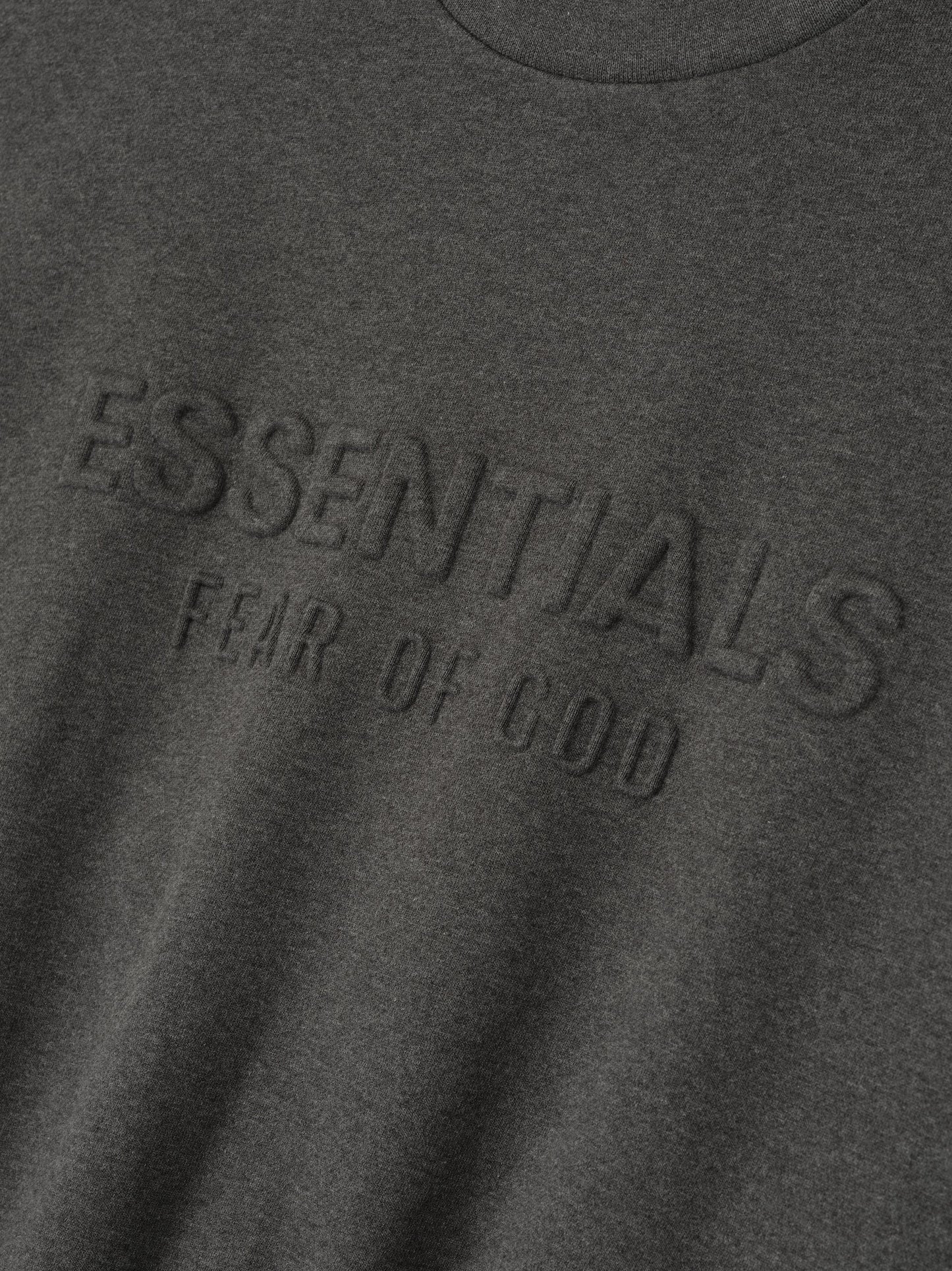 ESSENTIALS Embossed Classic Crewneck Sweatshirt