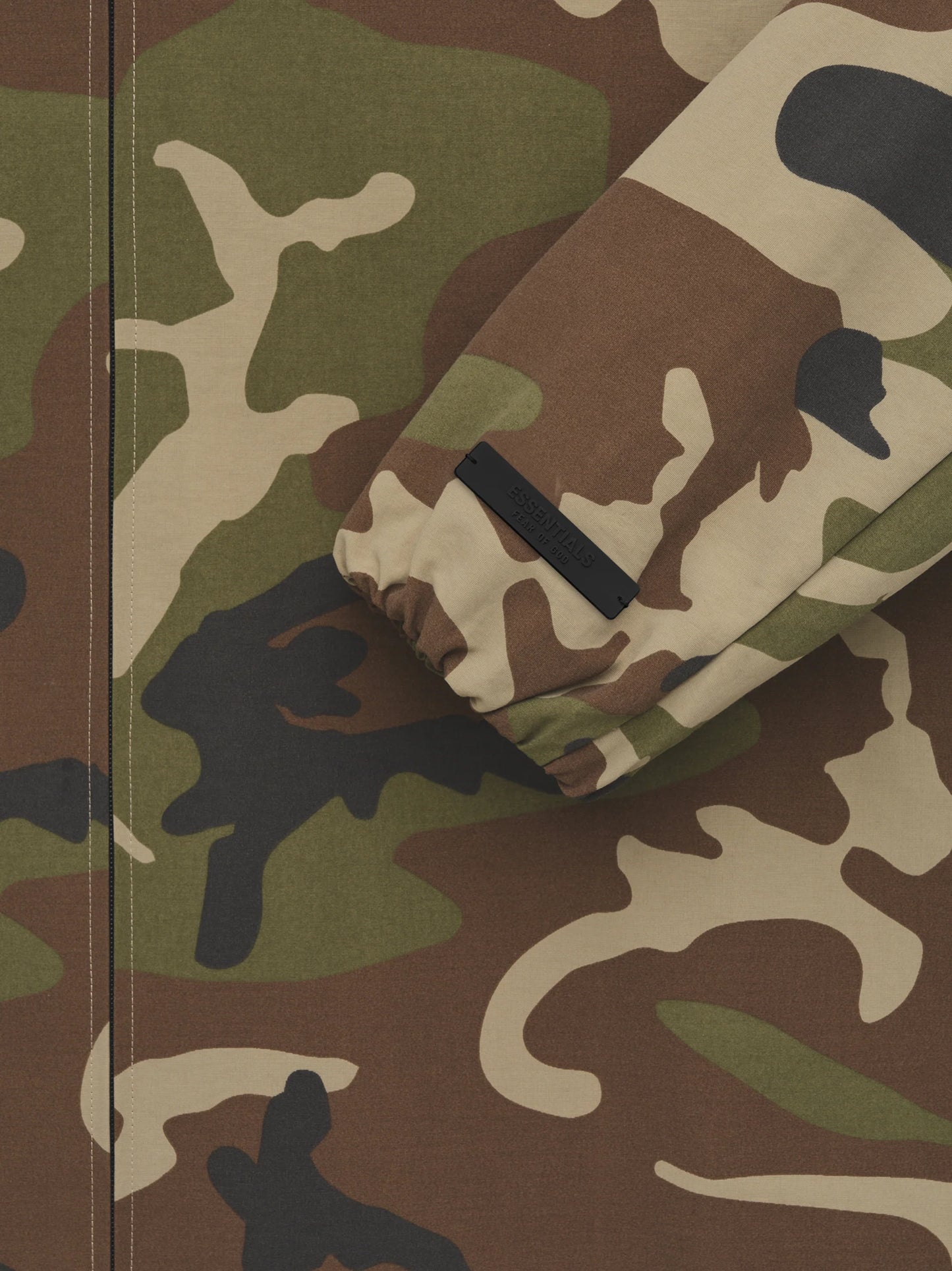 ESSENTIALS Military Nylon Trench Jacket