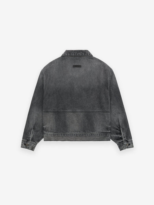 ESSENTIALS Kids Denim Trucker Jacket