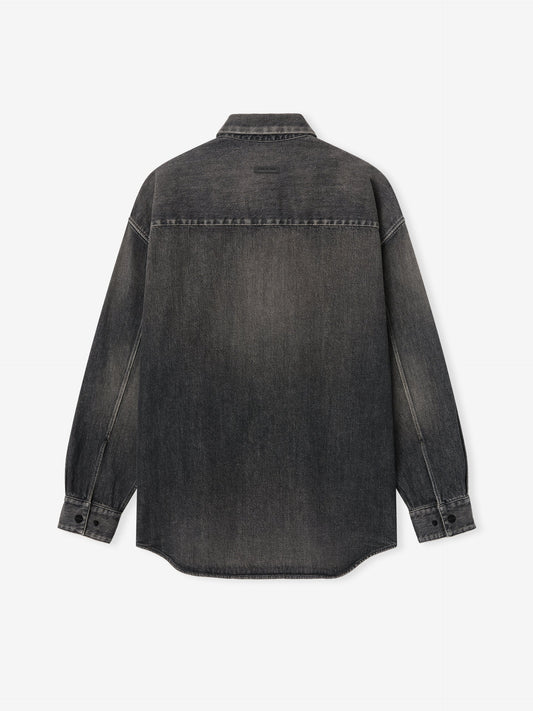 Fear of God Snap Front Denim Overshirt