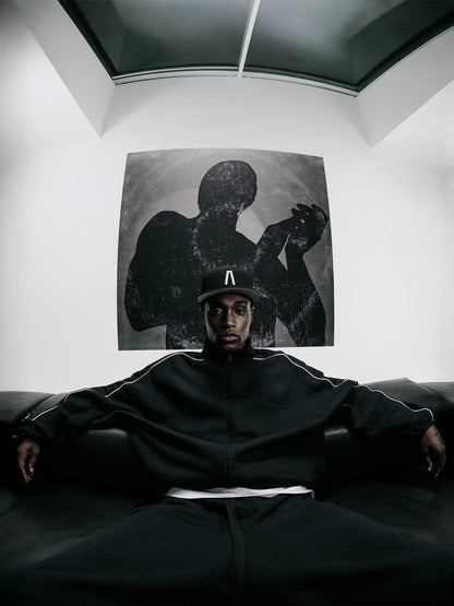 ESSENTIALS Modern Track Jacket With Piping