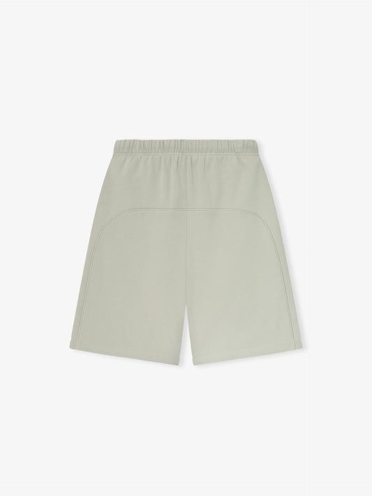 ESSENTIALS Relaxed Fleece Sweatshort With Piping