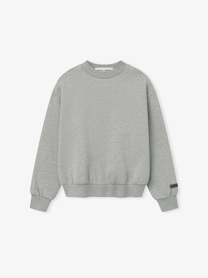 ESSENTIALS Womens Classic Fleece Crewneck