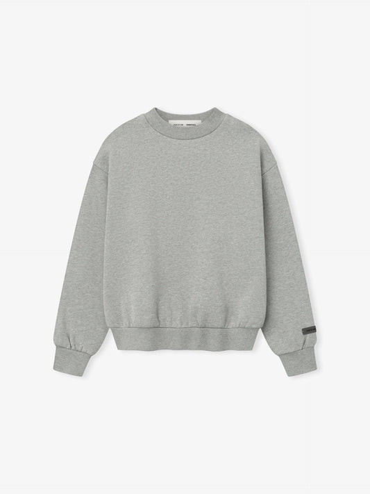 ESSENTIALS Womens Classic Fleece Crewneck