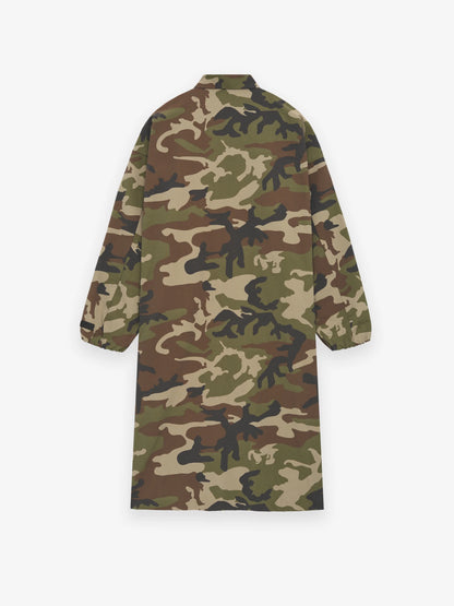 ESSENTIALS Military Nylon Trench Jacket