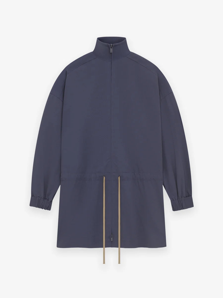 ESSENTIALS Military Nylon Mockneck Anorak