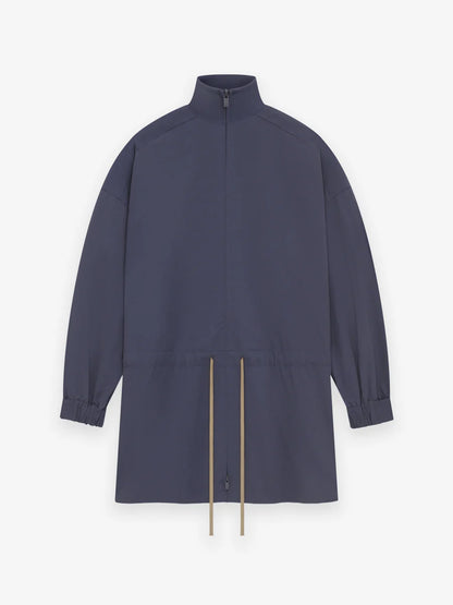 ESSENTIALS Military Nylon Mockneck Anorak