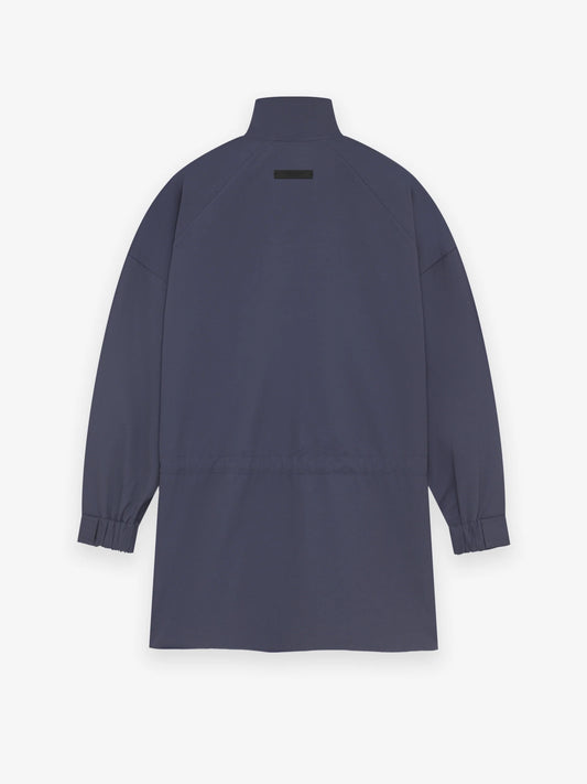 ESSENTIALS Military Nylon Mockneck Anorak