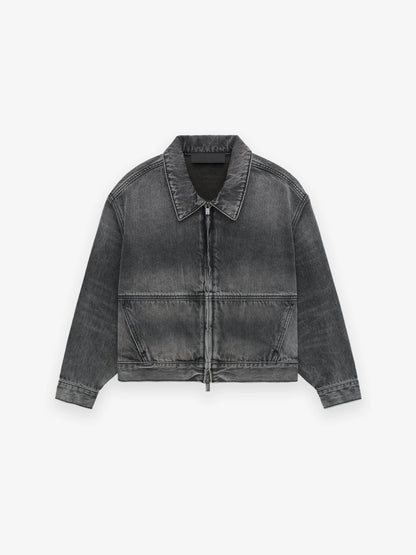 ESSENTIALS Kids Denim Trucker Jacket