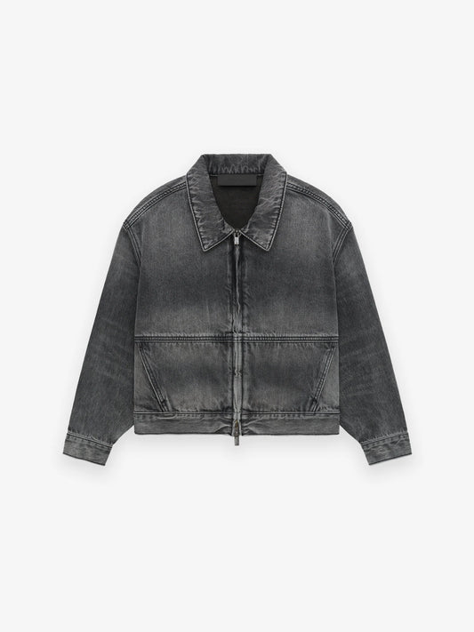 ESSENTIALS Kids Denim Trucker Jacket
