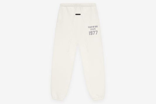 1977 Fleece Essential Sweatpant White