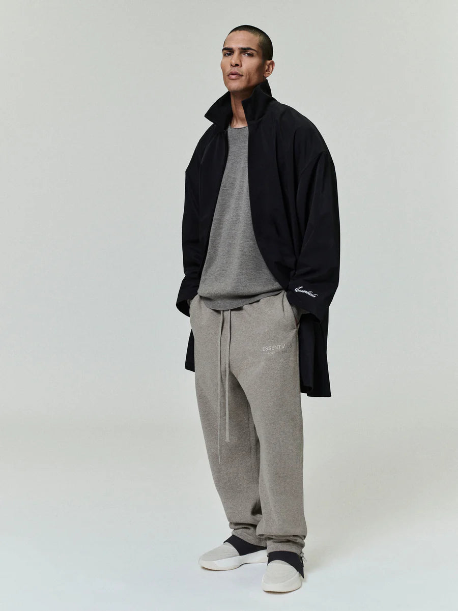 ESSENTIALS Sporty Nylon High Neck Jacket