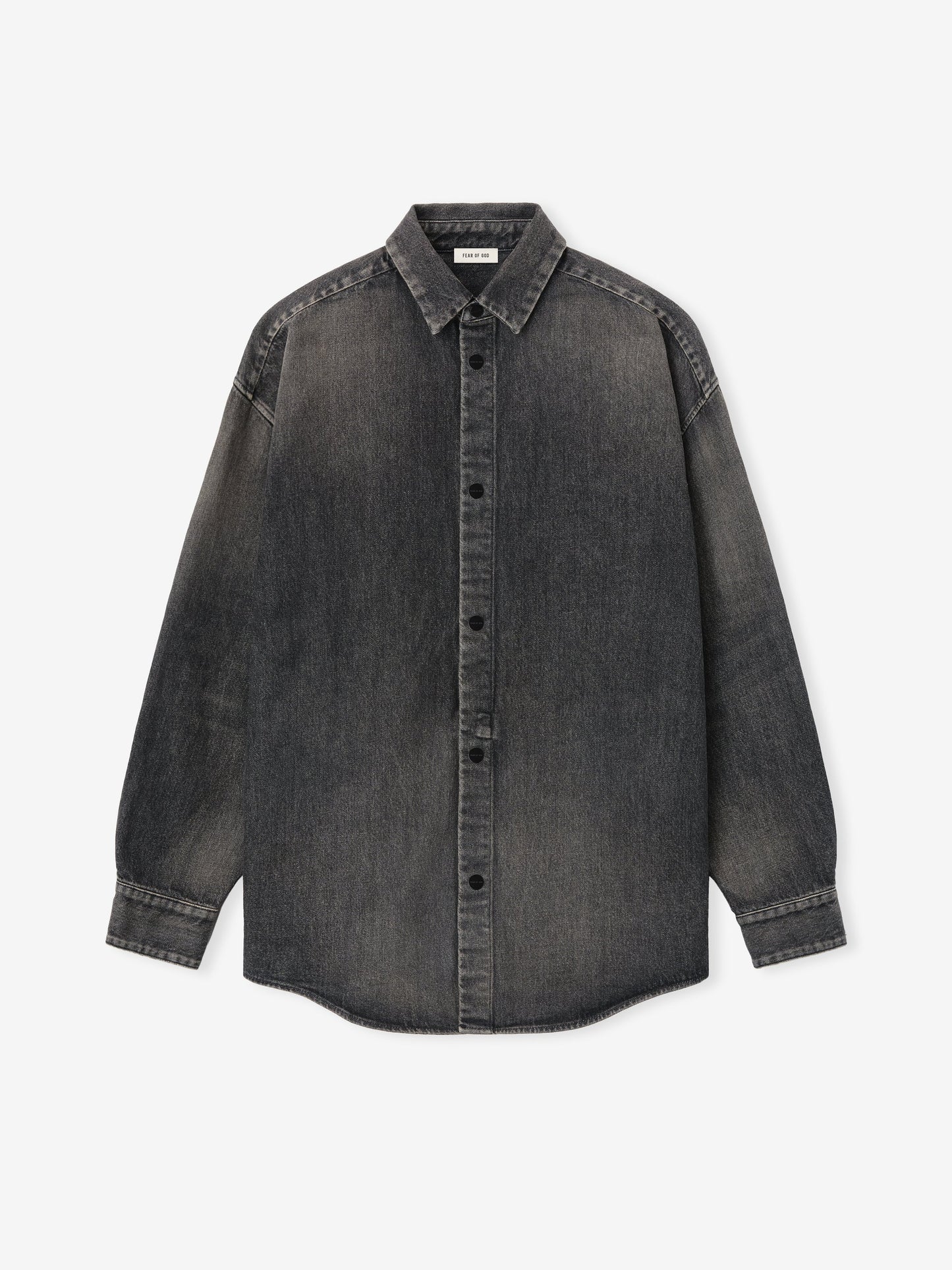 Fear of God Snap Front Denim Overshirt