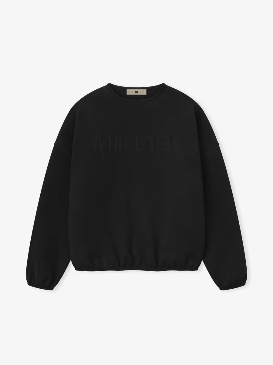 Suede Fleece Crewneck