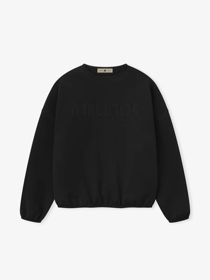 Suede Fleece Crewneck