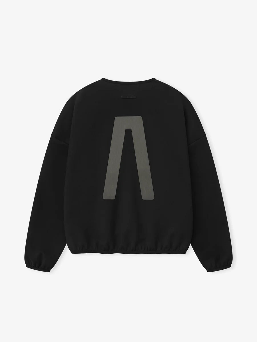 Suede Fleece Crewneck