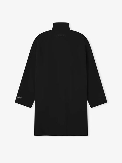 ESSENTIALS Sporty Nylon High Neck Jacket