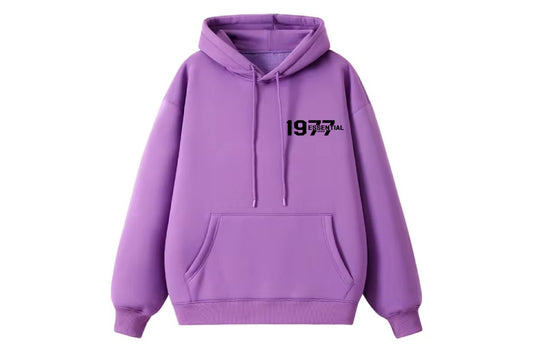 1977 Essentials Purple Hoodie